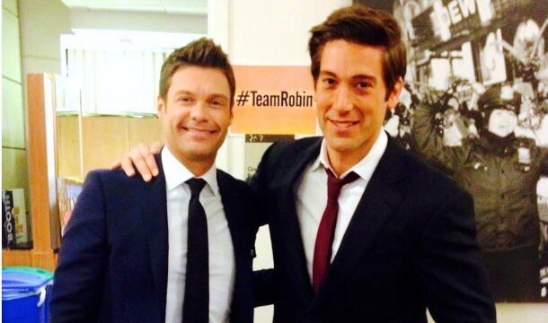 David Muir and Josh