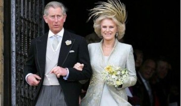 camilla second wedding dress