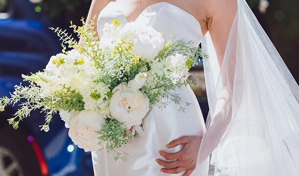 Peony Wedding Bouquet