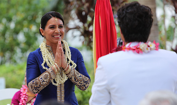 Tulsi Gabbard wedding