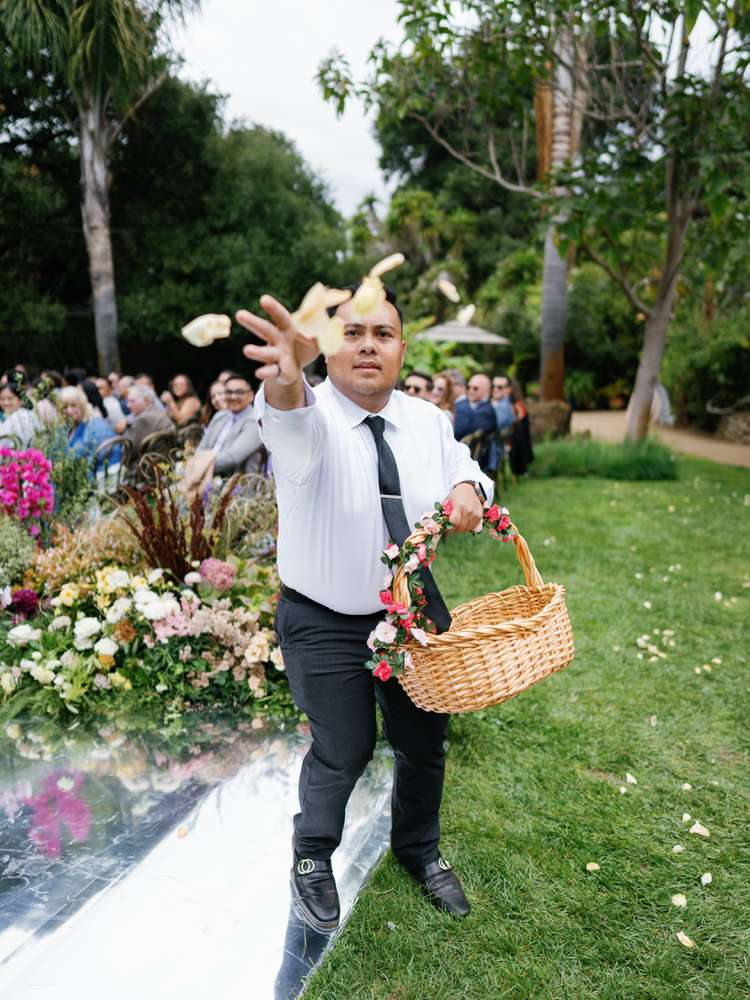 Flowerman wedding