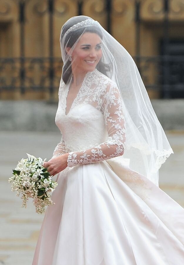 Kate Middleton Wedding Dress Veil