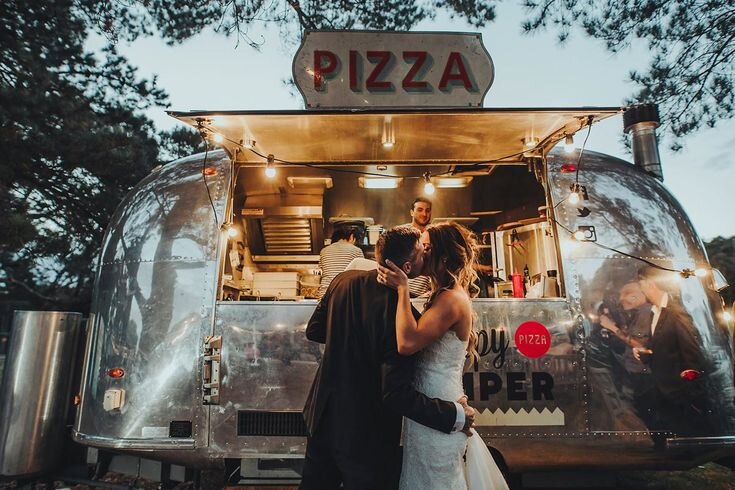 Wedding food truck