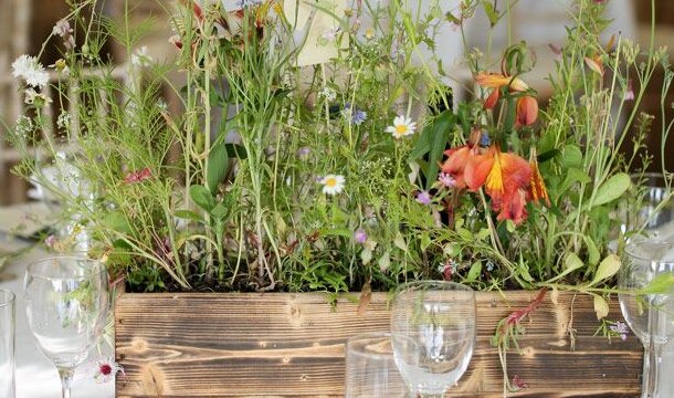 Wildflowers wedding vintage