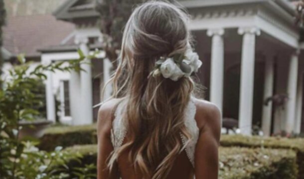 boho wedding hair