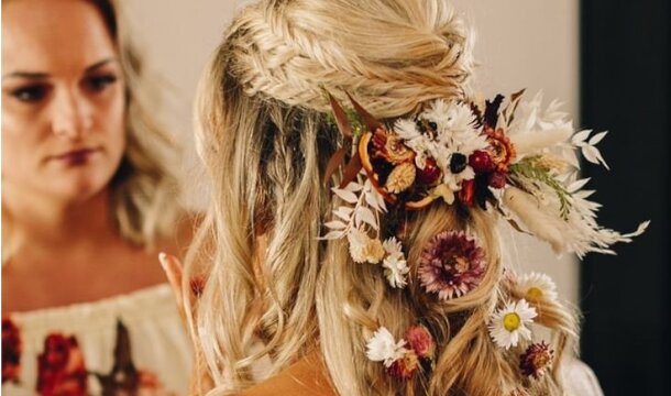 boho wedding hair 6