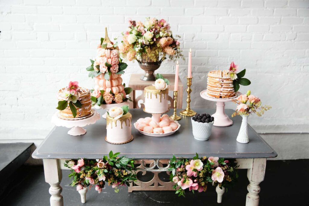 Wedding dessert bar ideas