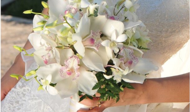 Orchid Wedding Bouquet