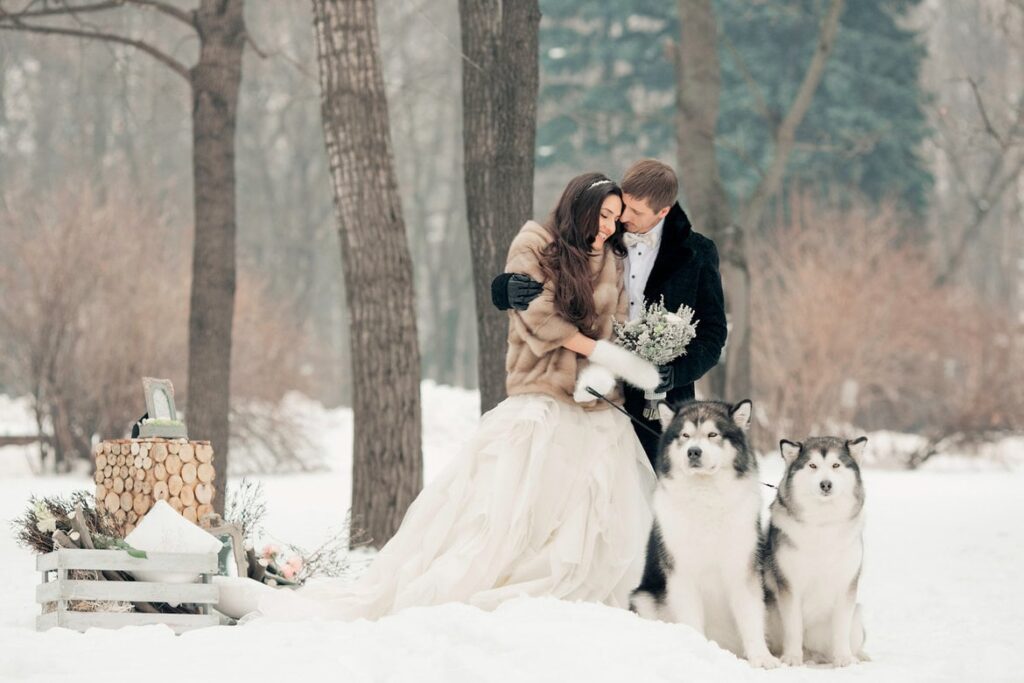 Advantages of winter wedding photography