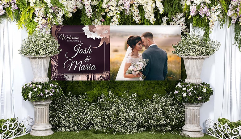 Wedding banner